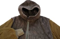 画像3: 40s 米軍 M-47 パーカー オーバーコート ウールパイルライナー★モッズコート (3)