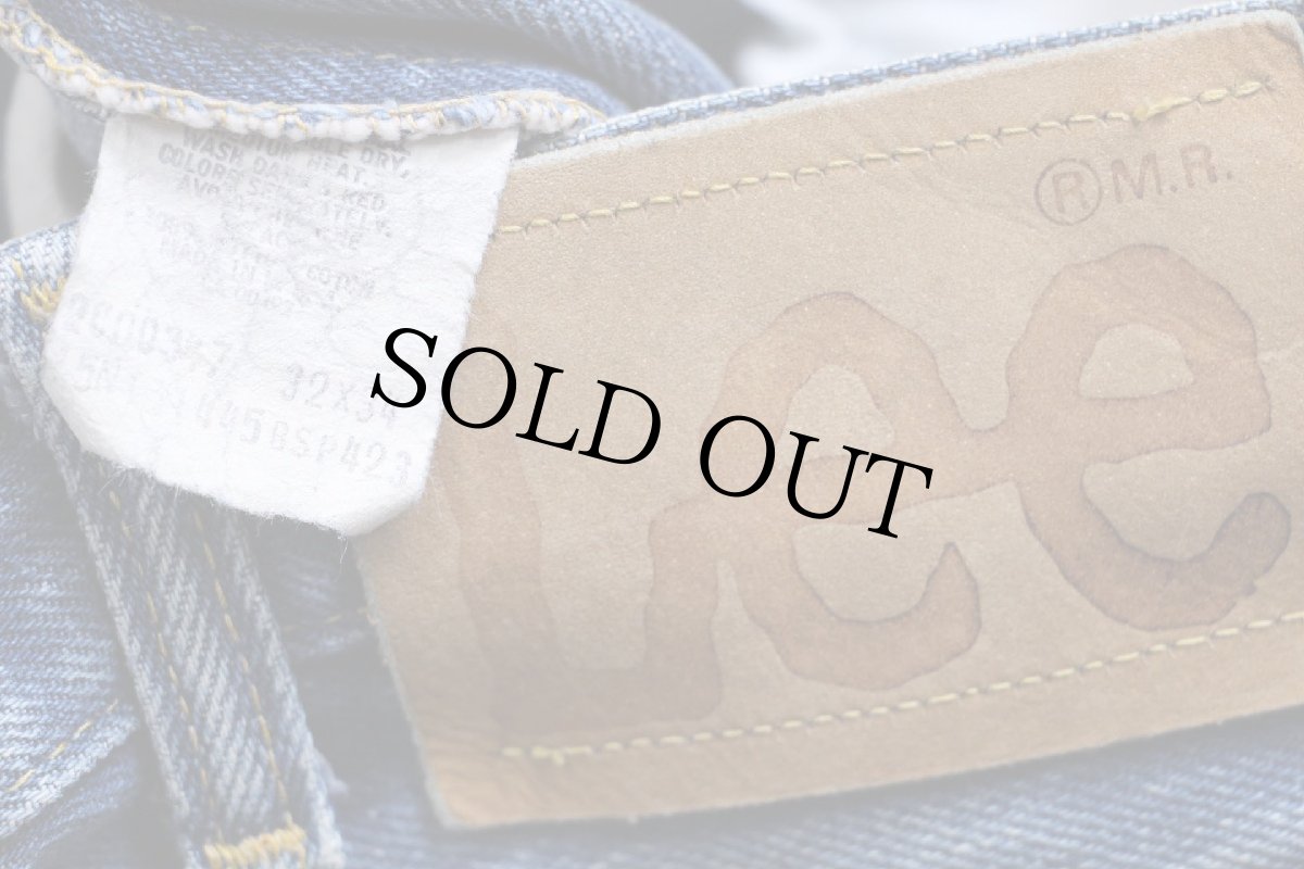 画像6: 80s USA製 Leeリー 200 フレア デニムパンツ ヒゲ W32 L34★ベルボトム ブーツカット (6)