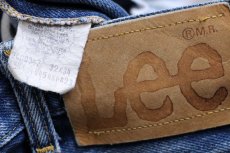 画像6: 80s USA製 Leeリー 200 フレア デニムパンツ ヒゲ W32 L34★ベルボトム ブーツカット (6)