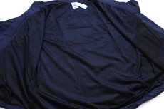 画像6: デッドストック★16 USA製 米軍 U.S.NAVY RUNNING JACKET トレーニング ナイロンジャケット 紺 S/S (6)