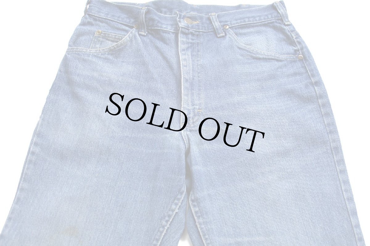 画像4: 80s USA製 Leeリー 200 フレア デニムパンツ ヒゲ W32 L34★ベルボトム ブーツカット (4)