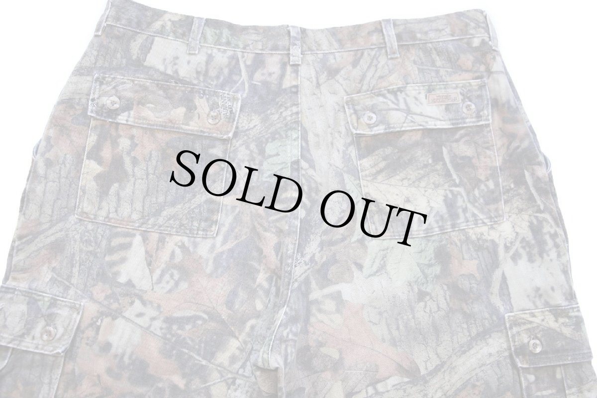 画像5: 00s Wranglerラングラー ADVANTAGE TIMBER コットンツイル カーゴ ハンティングパンツ W40 L30★リアルツリーカモ (5)