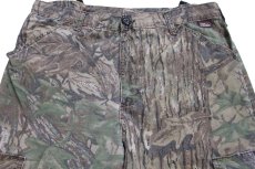 画像4: 90s USA製 Walls REALTREE リアルツリーカモ コットン リップストップ カーゴ ハンティングパンツ M-R (4)