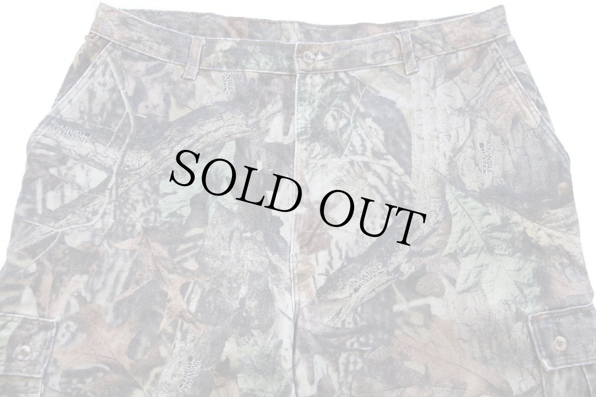 画像4: 00s Wranglerラングラー ADVANTAGE TIMBER コットンツイル カーゴ ハンティングパンツ W40 L30★リアルツリーカモ (4)