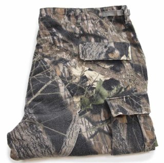 70s UNKNOWN ダックハンターカモ ベイカータイプ コットン