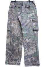 画像3: 90s USA製 Walls REALTREE リアルツリーカモ コットン リップストップ カーゴ ハンティングパンツ M-R (3)