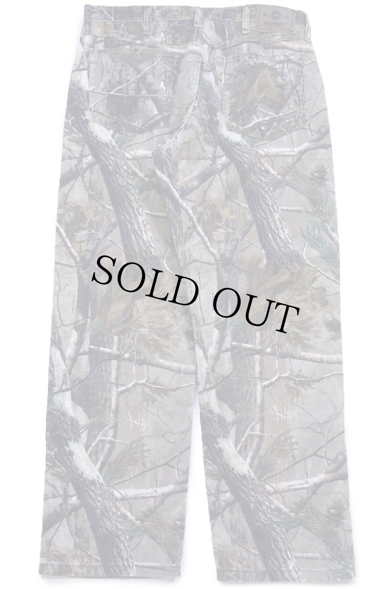 画像3: 00s Wranglerラングラー REALTREE リアルツリーカモ ダブルニー コットンツイル ハンティングパンツ W34 L30 (3)