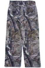 画像3: 00s Wranglerラングラー REALTREE リアルツリーカモ ダブルニー コットンツイル ハンティングパンツ W34 L30 (3)