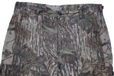 画像4: 90s LIBERTY REALTREE リアルツリーカモ コットン リップストップ カーゴ ハンティングパンツ L-R (4)