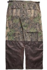 画像3: 90s WINCHESTER TREBARK トレバークカモ ナイロン切り替え ハンティングパンツ XL★リアルツリーカモ (3)