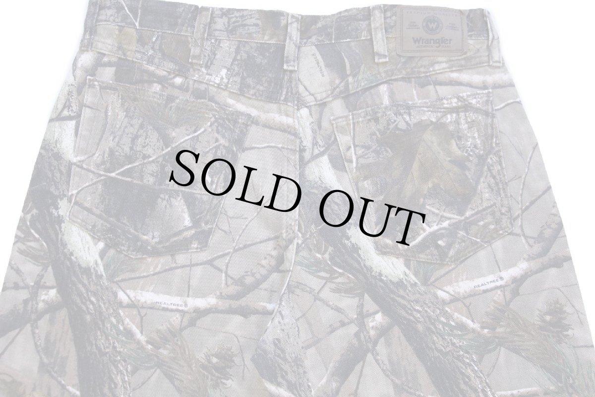 画像5: 00s Wranglerラングラー REALTREE リアルツリーカモ ダブルニー コットンツイル ハンティングパンツ W34 L30 (5)