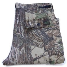 画像1: 90s LIBERTY REALTREE リアルツリーカモ コットン リップストップ カーゴ ハンティングパンツ L-R (1)