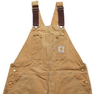 80s carharttカーハート ダック地 ダブルニー ペインターパンツ 茶 w36