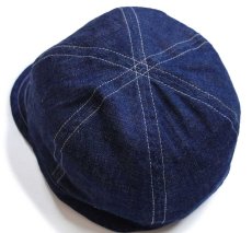 画像4: 新品★日本製 GENERAG 6ピース デニム ワークキャップ★レールキャップ (4)