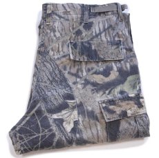 画像1: 90s USA製 PROPPER MOSSY OAK BREAK UP カーゴ ハンティングパンツ M-R★リアルツリーカモ (1)