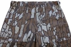 画像4: 90s USA製 TREBARK トレバークカモ ベイカータイプ カーゴ ハンティングパンツ W32★リアルツリーカモ (4)