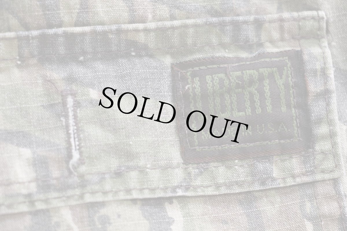画像6: 90s USA製 LIBERTY REALTREE リアルツリーカモ コットン リップストップ カーゴ ハンティングパンツ W36 (6)