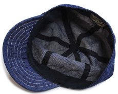 画像5: 新品★日本製 GENERAG 6ピース デニム ワークキャップ★レールキャップ (5)