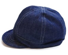 画像3: 新品★日本製 GENERAG 6ピース デニム ワークキャップ★レールキャップ (3)