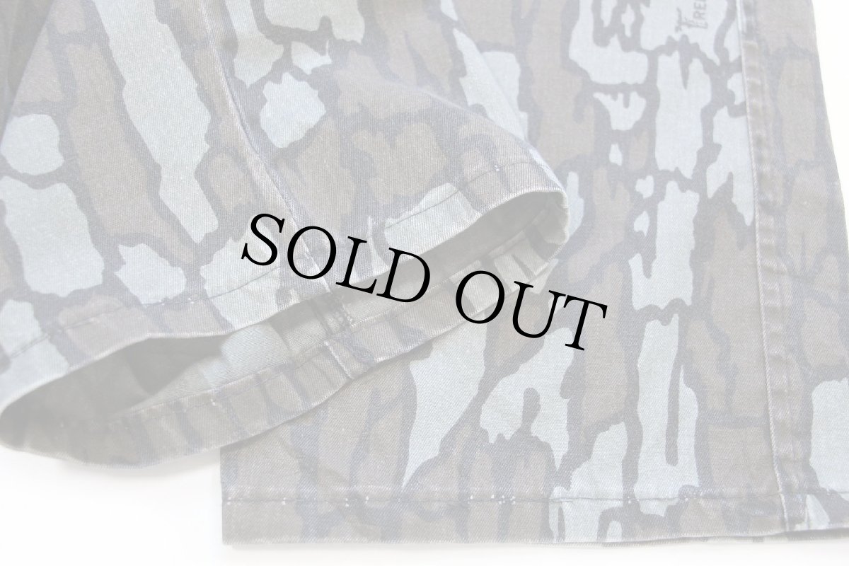 画像7: 90s USA製 TREBARK トレバークカモ ベイカータイプ カーゴ ハンティングパンツ W32★リアルツリーカモ (7)