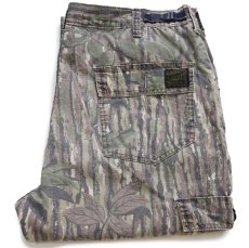 画像1: 90s USA製 LIBERTY REALTREE リアルツリーカモ コットン リップストップ カーゴ ハンティングパンツ W36 (1)