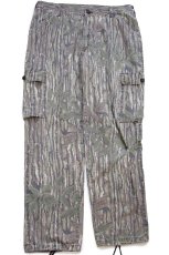 画像2: 90s USA製 LIBERTY REALTREE リアルツリーカモ コットン リップストップ カーゴ ハンティングパンツ W36 (2)
