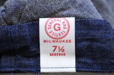 画像8: 新品★日本製 GENERAG デニム ワークキャップ (8)