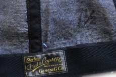 画像8: 新品★日本製 GENERAG 6ピース デニム ワークキャップ★レールキャップ (8)
