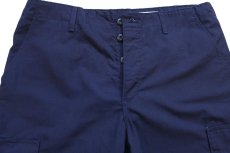 画像4: USA製 VF Imagewear リップストップ カーゴパンツ 紺 L-S (4)