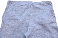 画像5: 80s ルーマニア製 無地 スウェットパンツ 杢グレー M (5)
