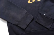 画像6: 80s USA製 GOLD'S GYM スウェット 黒 フェード XL (6)