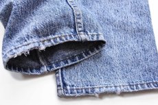 画像9: 90s USA製 Levi'sリーバイス 505 ケミカルウォッシュ デニムパンツ W34 L30★アシッド (9)