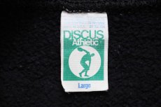 画像4: 80s USA製 DISCUS MATCO TOOLS ロゴ スウェット 黒 L (4)
