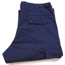 画像1: USA製 VF Imagewear リップストップ カーゴパンツ 紺 L-S (1)
