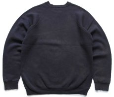 画像2: 80s USA製 GOLD'S GYM スウェット 黒 フェード XL (2)