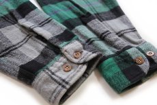 画像6: 80s ポルトガル製 JCPenney STJOHN'SBAY×BIGMACビッグマック チェック コットン フランネルシャツ XL (6)