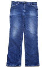 画像2: 90s USA製 Wranglerラングラー ストレッチ デニムパンツ ヒゲ W38 L32★SDP4372 (2)