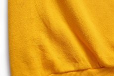 画像6: 80s USA製 WYOMING COWBOYS アメフト スウェット 濃黄 L★RUSSELLラッセル (6)