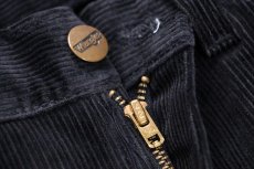 画像7: デッドストック★90s マルタ製 Wranglerラングラー コーデュロイパンツ 黒 W33 L36★ユーロ (7)