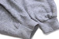 画像6: 80s Championチャンピオン ワンポイント ロゴ刺繍 スウェット 杢グレー (6)