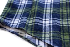 画像6: 70s JCPenney チェック コットン プリントネルシャツ L (6)