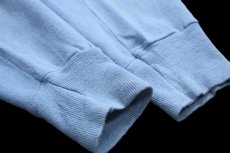 画像5: 80s CALIFORNIA BERKELEY フロッキープリント スウェット 水色 (5)