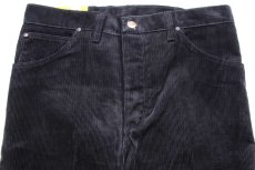 画像4: デッドストック★90s マルタ製 Wranglerラングラー コーデュロイパンツ 黒 W33 L36★ユーロ (4)