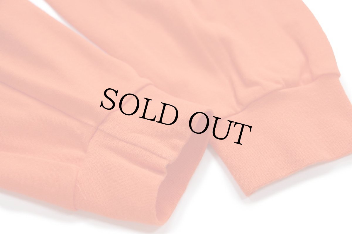 画像6: 90s USA製 GAPギャップ 無地 タートルネック コットン 長袖Tシャツ オレンジ XL (6)