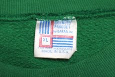 画像5: 80s USA製 NFL PHILADELPHIA EAGLES アメフト ひび割れプリント スウェット 緑 XL (5)