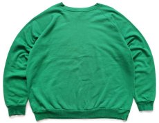 画像2: 80s USA製 NFL PHILADELPHIA EAGLES アメフト ひび割れプリント スウェット 緑 XL (2)