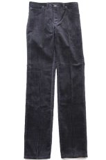 画像2: デッドストック★90s マルタ製 Wranglerラングラー コーデュロイパンツ 黒 W33 L36★ユーロ (2)