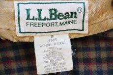 画像4: 90s USA製 L.L.Bean PRIMALOFTプリマロフト 中綿入りライナー付き ダック地 フィールドコート 茶 フェード W-S★ジャケット (4)