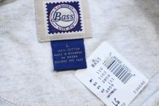 画像5: デッドストック★00s G.H.BASS 無地 ヘンリーネック コットン カットソー オートミール L (5)