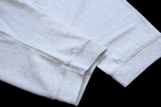 画像7: デッドストック★00s G.H.BASS 無地 ヘンリーネック コットン カットソー オートミール L (7)
